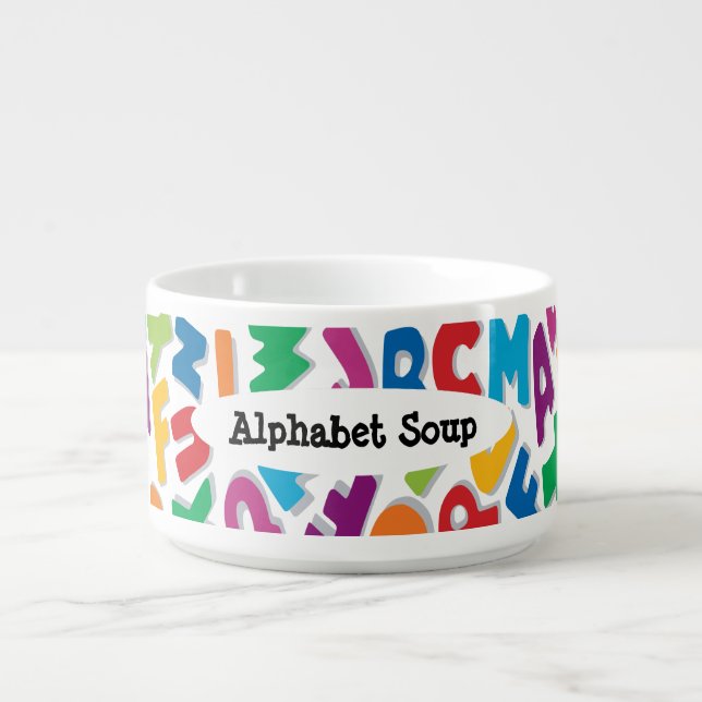 Alphabet Soup Bowl (Center)