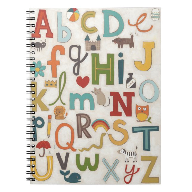 Alphabet Soup Notebook (Front)