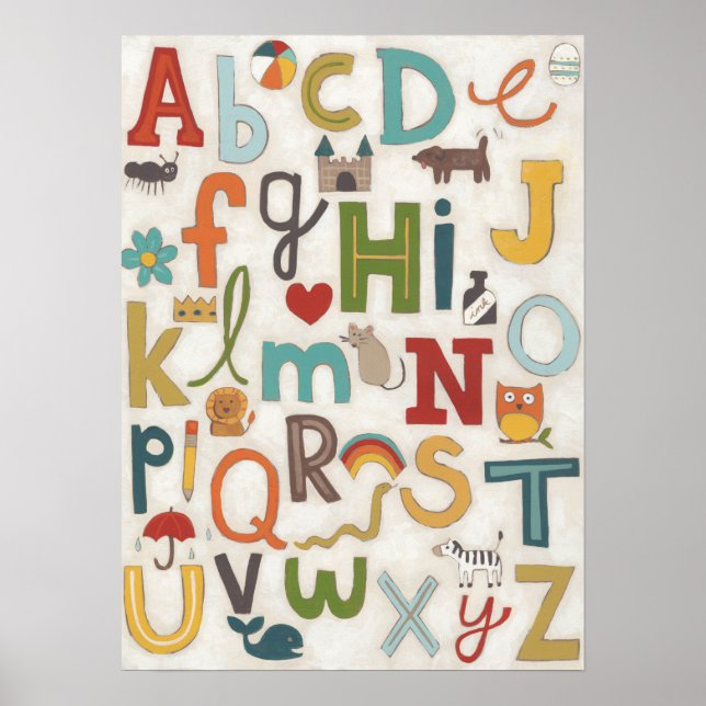 Alphabet Soup Poster (Front)