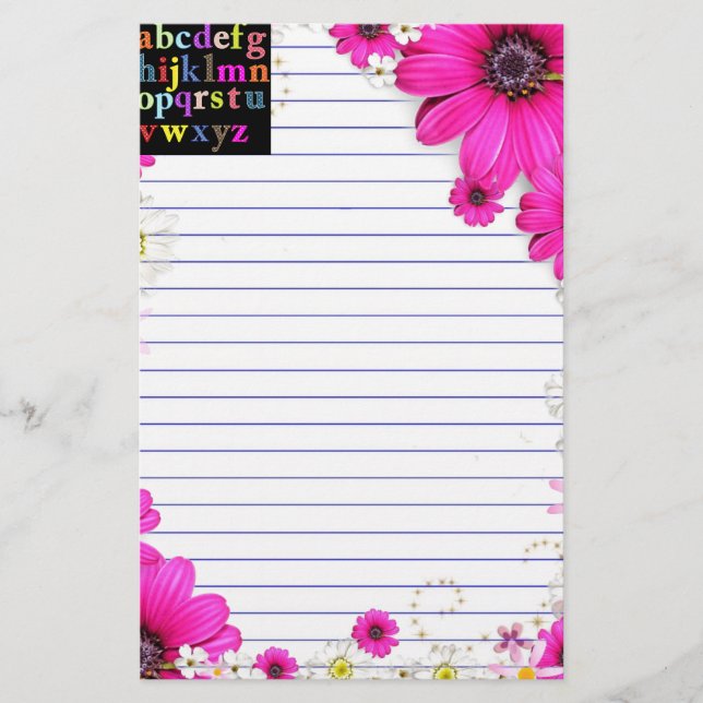 Alphabet Stationery (Front)