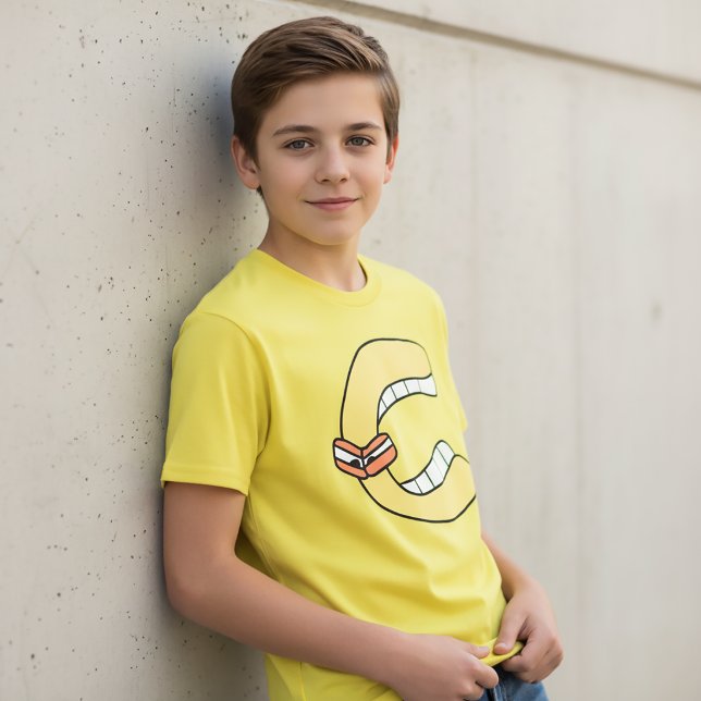 Alphabet T-Shirt Letter C (Creator Uploaded)