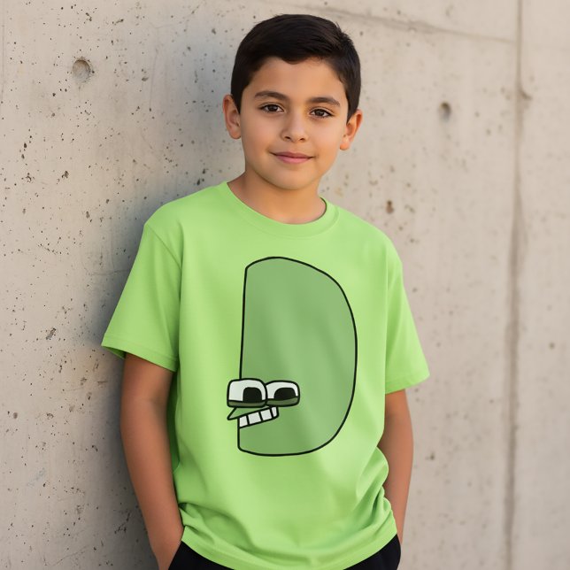 Alphabet T-Shirt Letter D (Creator Uploaded)