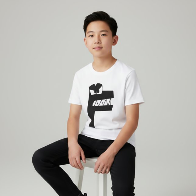 Alphabet T-Shirt Letter F (Creator Uploaded)