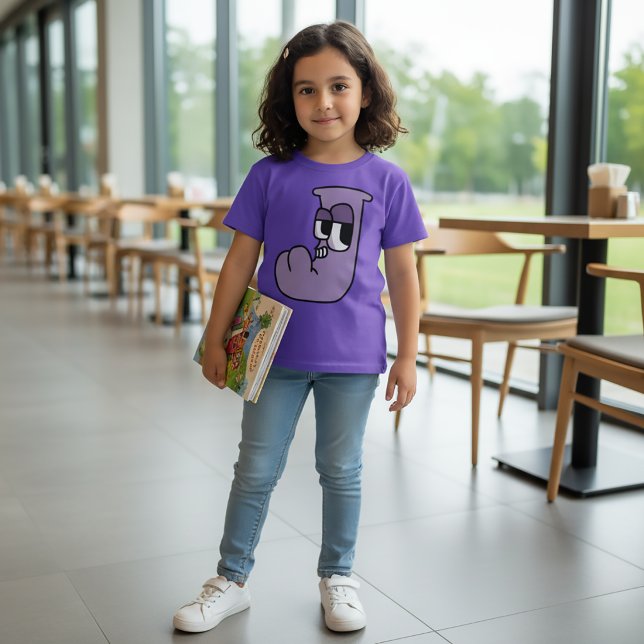 Alphabet T-Shirt Letter J (Creator Uploaded)