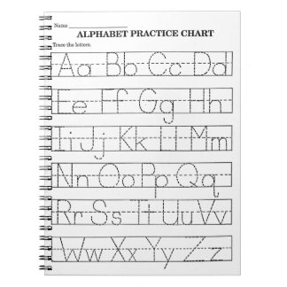 Alphabet Tracing Notebook