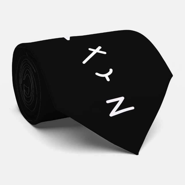 Alphabetic tie (Rolled)