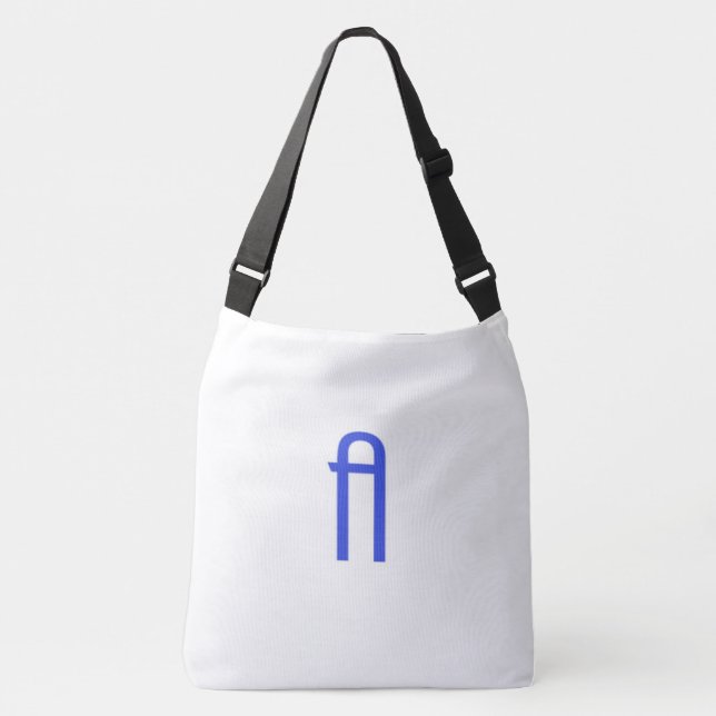 alphabetical A Crossbody Bag (Front)