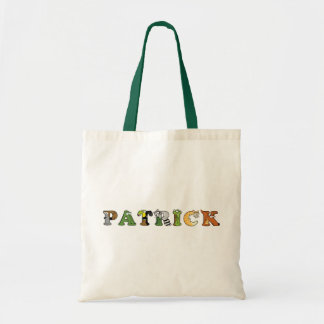 Alphabetimals Personalized Name Bag