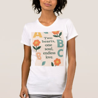 Alphabets AI art T-Shirt