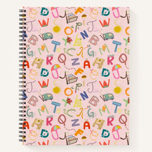 Alphabets  notebook (Front)