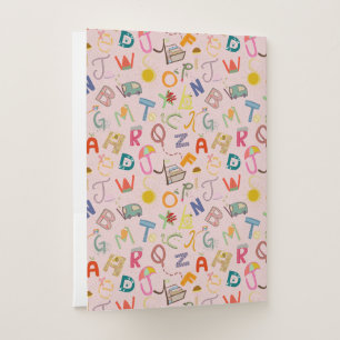 Alphabets Pocket Folder