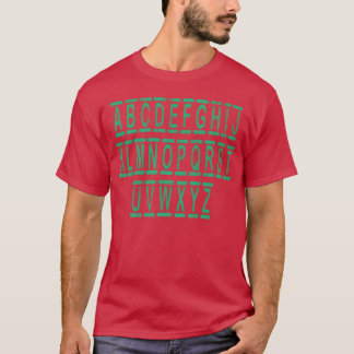 Alphabetsshirt love girl T-Shirt