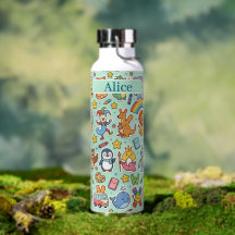 Alphaland Kids Personalized Water Bottles Large