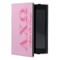 Alphi Chi Omega Pink Letters Case For iPad Mini