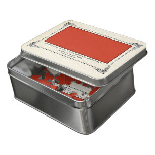 Alphonse Allais, April Fools, Red, Abstract Art Jigsaw Puzzle