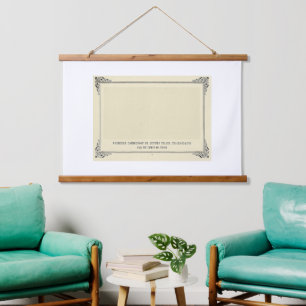 Alphonse Allais, April Fools, White, Abstract Art Hanging Tapestry