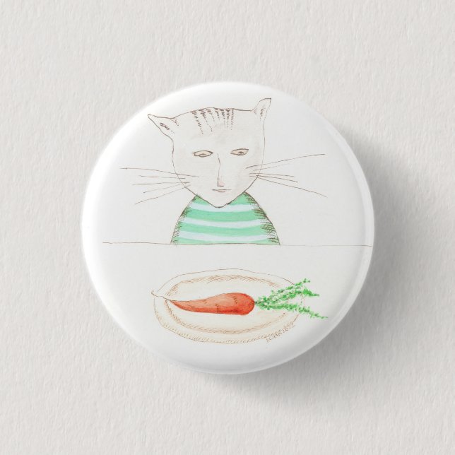 Alphonse le Chat  Button (Front)
