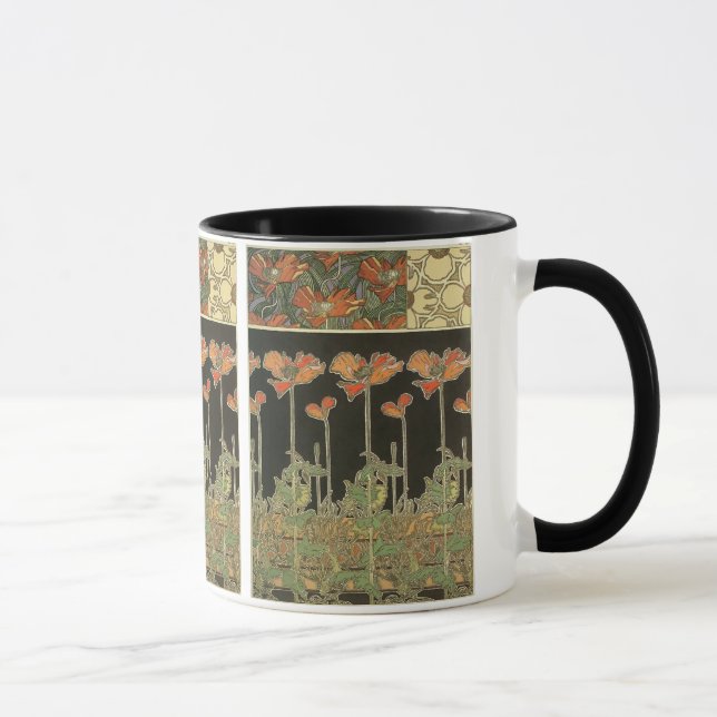 Alphonse Maria Mucha ~ Decoratifs Mug (Right)