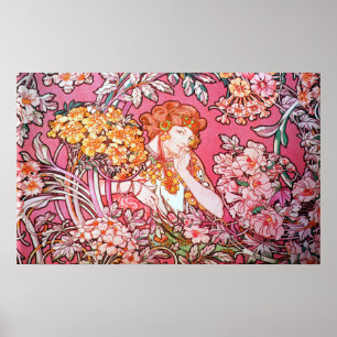 Alphonse Much Art Nouveau Poster