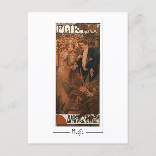 Alphonse Mucha 183 _ Fine Art Postcard