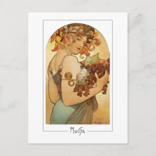 Alphonse Mucha #220 - Fine Art Postcard