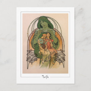 Alphonse Mucha #232 - Fine Art Postcard