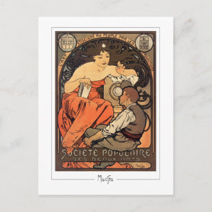 Alphonse Mucha #266 - Fine Art Postcard