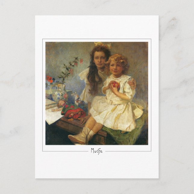 Alphonse Mucha #331 - Fine Art Postcard (Front)