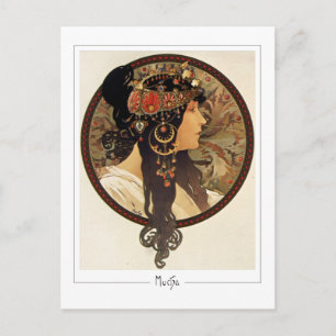 Alphonse Mucha #401 - Fine Art Postcard