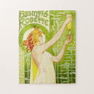 Alphonse Mucha Absinthe Robette Puzzle