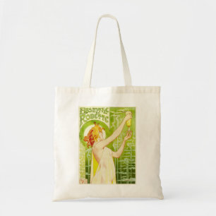 Alphonse Mucha Absinthe Robette Tote Bag