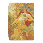 Alphonse Mucha Art Nouveau Autumn iPad Mini Cover