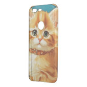 Alphonse Mucha Art Nouveau Cat Uncommon Google Pixel Case (Back/Left)