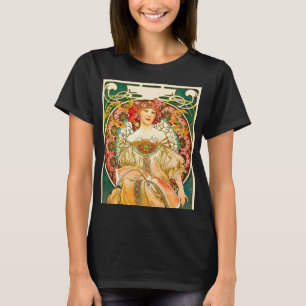 Alphonse Mucha Art Nouveau Daydream T-Shirt