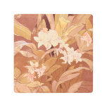 Alphonse Mucha Art Nouveau Floral Detail