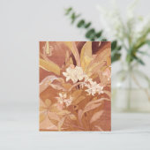 Alphonse Mucha Art Nouveau Floral Detail (Standing Front)