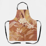 Alphonse Mucha Art Nouveau Floral Detail Apron