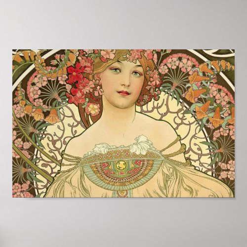 Alphonse Mucha â Art Nouveau Master Poster