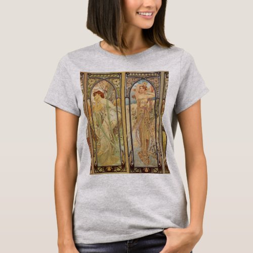 Alphonse Mucha  Art Nouveau Master T_Shirt