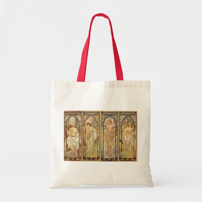 Alphonse Mucha – Art Nouveau Master Tote Bag (Front)