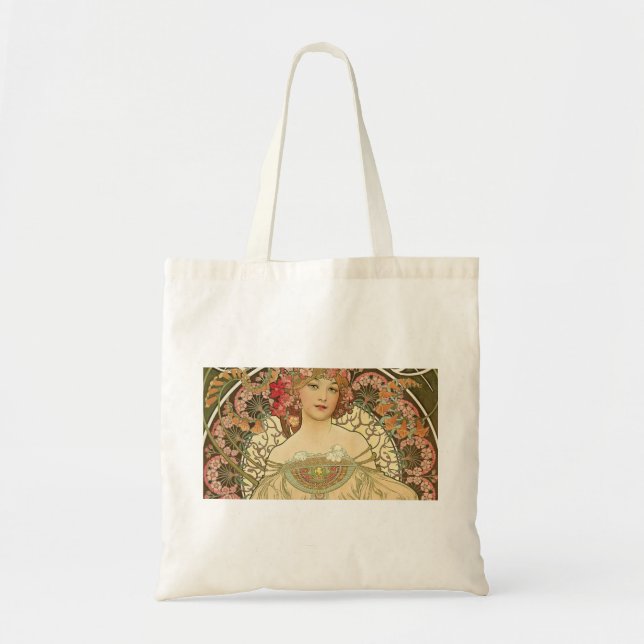 Alphonse Mucha – Art Nouveau Master Tote Bag (Front)