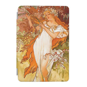 Alphonse Mucha Art Nouveau Spring iPad Mini Cover