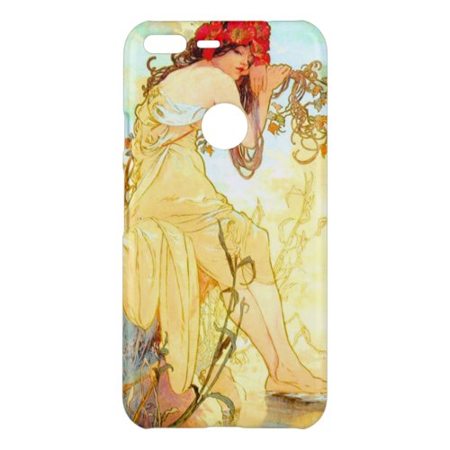 Alphonse Mucha Art Nouveau Summer Uncommon Google Pixel XL Case