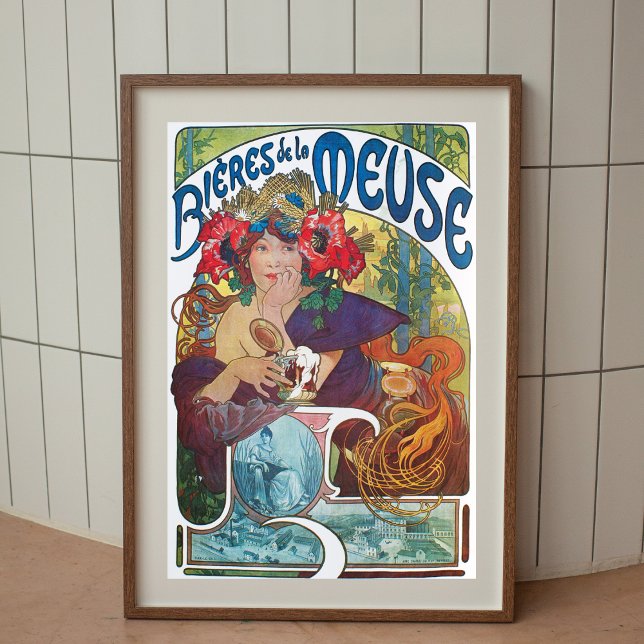 Alphonse Mucha Art Nouveau vintage poster  (Creator Uploaded)