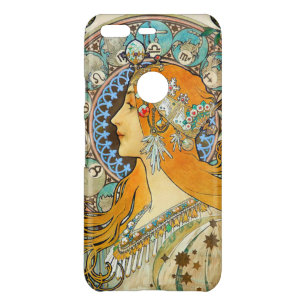 Alphonse Mucha Art Nouveau Zodiac Uncommon Google Pixel Case