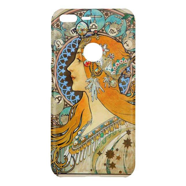 Alphonse Mucha Art Nouveau Zodiac Uncommon Google Pixel XL Case (Back)