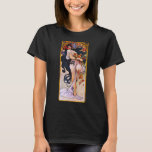 Alphonse Mucha Autumn Season, Vintage Art Nouveau T-Shirt