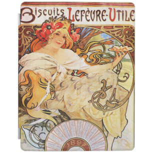 Alphonse Mucha Biscuits Lefevre-Utile iPad Smart Cover