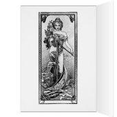 Alphonse Mucha Broken Blossoms (Inside (Left))