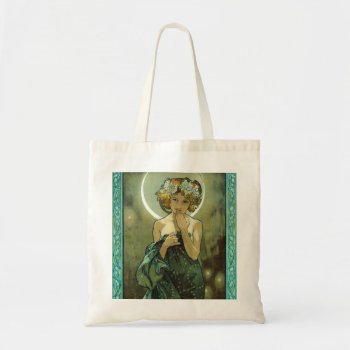 Alphonse Mucha Clair De Lune Tote Bag by VintageSpot at Zazzle